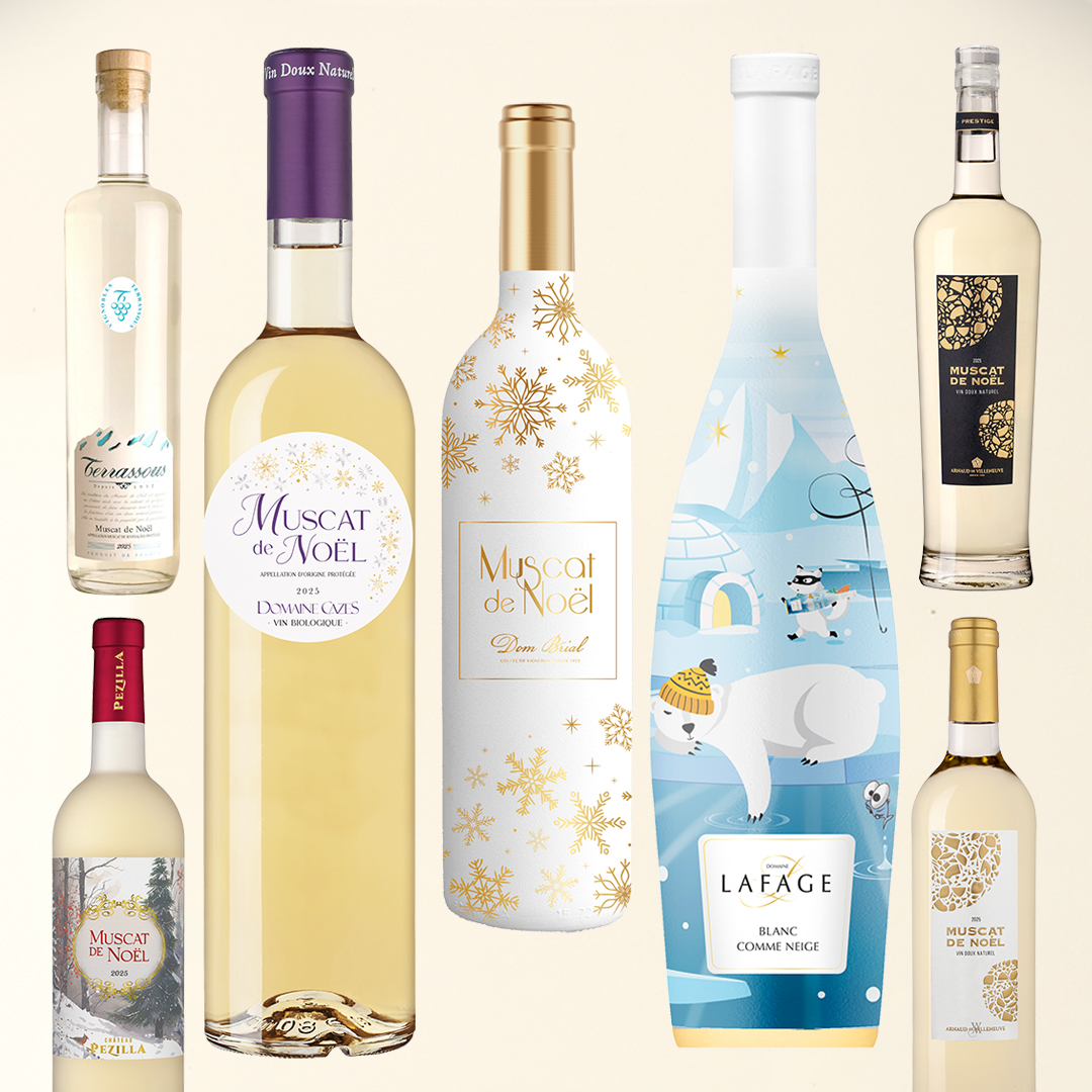 bouteilles Muscat de Noël